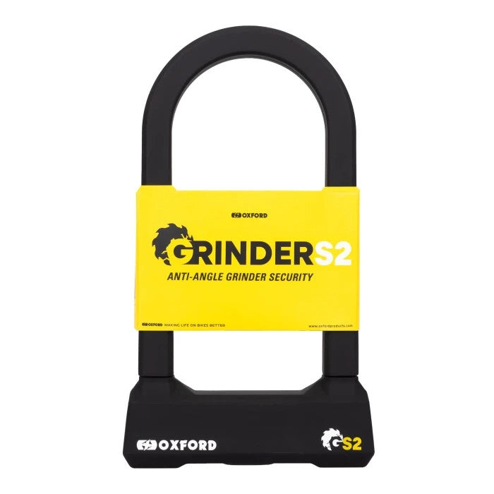 Oxford Grinder S2 Sold Secure Dimond Ultra High Security Motorcycle Bike U-Lock