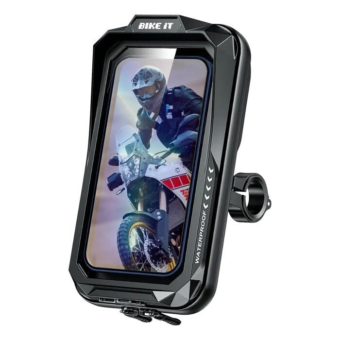 Bike It Universal Touch Screen Waterproof Motorcycle Motorbike Phone Case Holder
