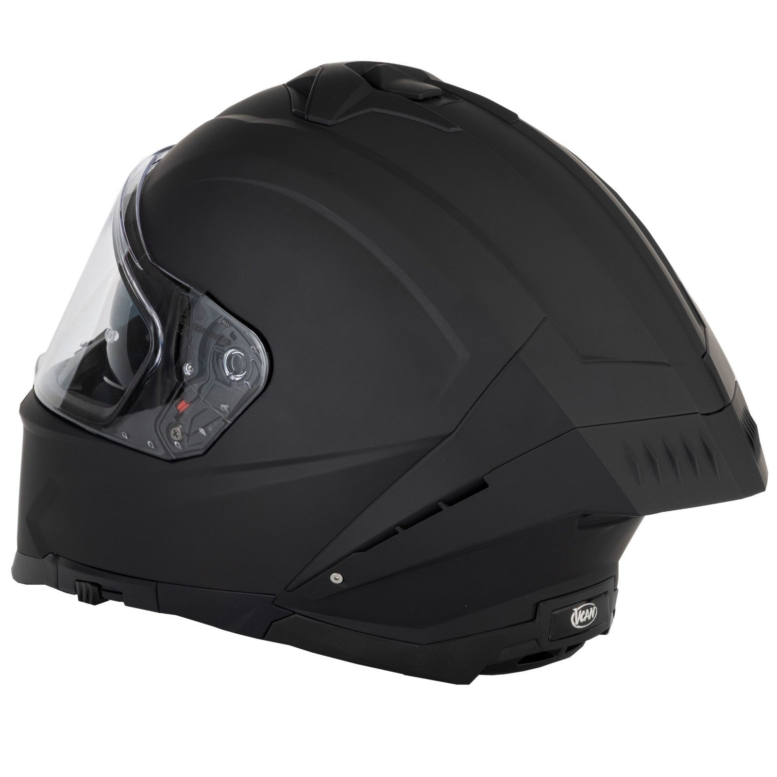 Vcan H162 Matt Black ECE2206 ACU Gold Motorcycle Motorbike Full Face Helmet