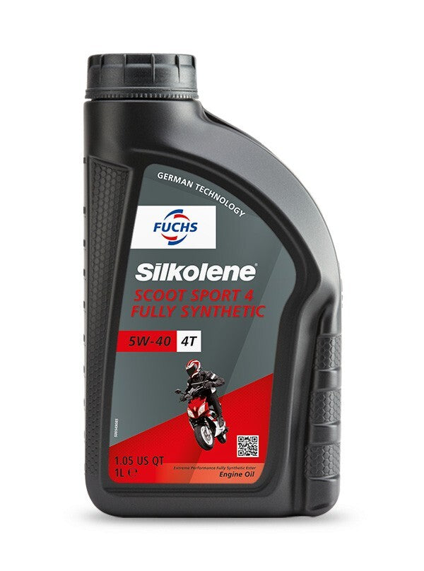 Silkolene Scoot Sport 4 5W-40 Comp Synthetic 4 Stroke Scooter Engine Oil - 1L