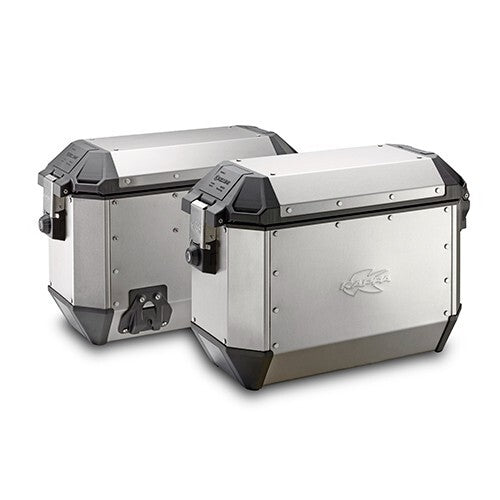 Kappa Motorcycle KMS36APACK2 Monokey Aluminium 36L Side Boxes / Pannier Boxes