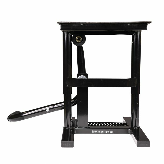 BikeTek MX Off Road Enduro Motorcycle Motorbike Lift Comp Stand - Black