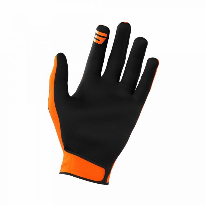 Shot Raw Gloves Burst Orange Adult MX Motocross Off Road Enduro Gloves