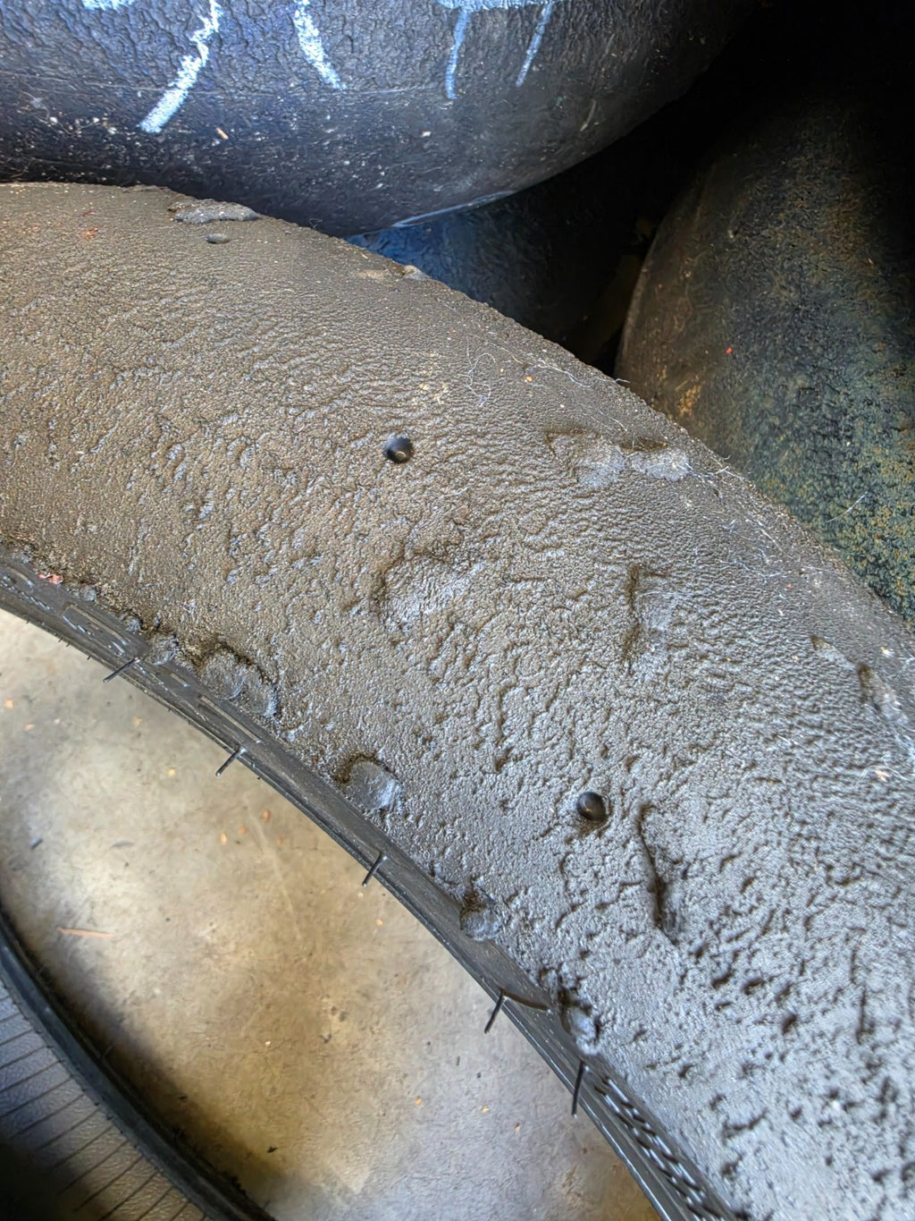 Pirelli Diablo Superbike SC1 125/70-17 Used BSB Scrub Motorcycle Tyre - FS1