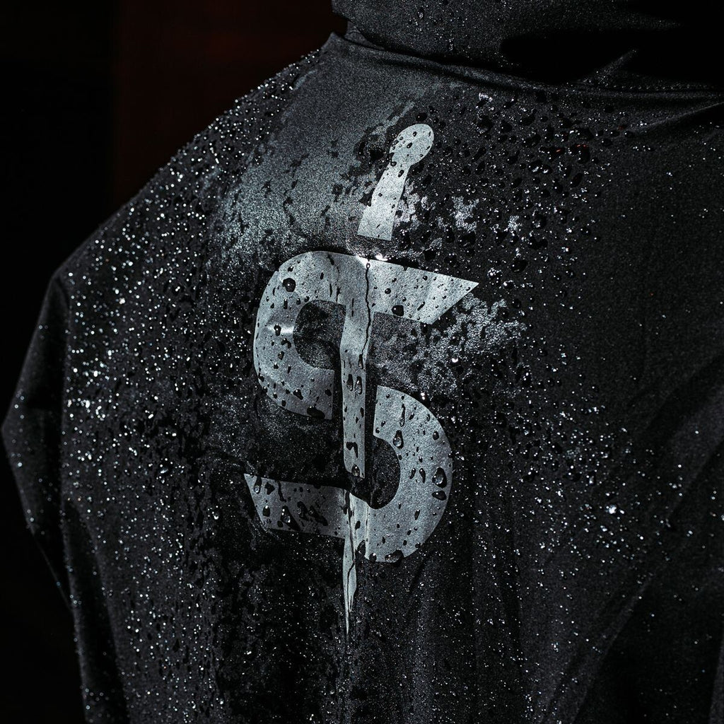 Spada Acqua Shield Motorcycle Motorbike 1 Piece Waterproof Over Jacket Black