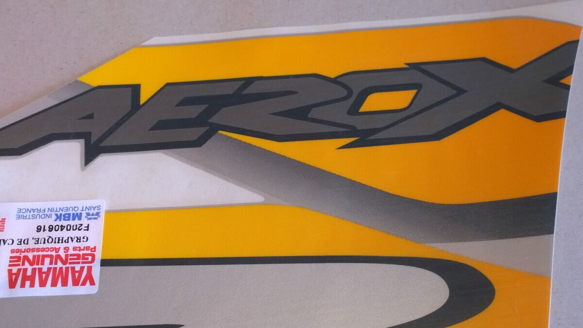 Genuine Yamaha YQ-50 AEROX 2001 Body Cover Decal Graphic - 5PE-F8394-10