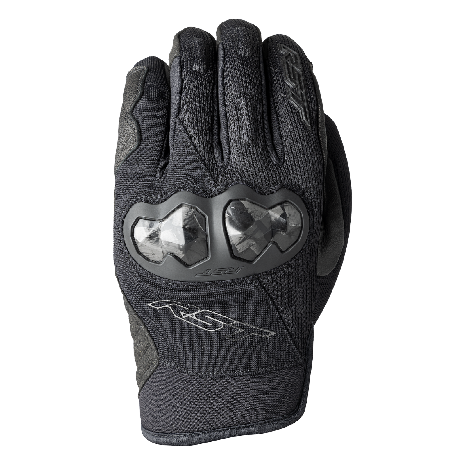 RST Jetstream Summer Short Carbon Knuckle Motorcycle Motorbike Mesh Gloves