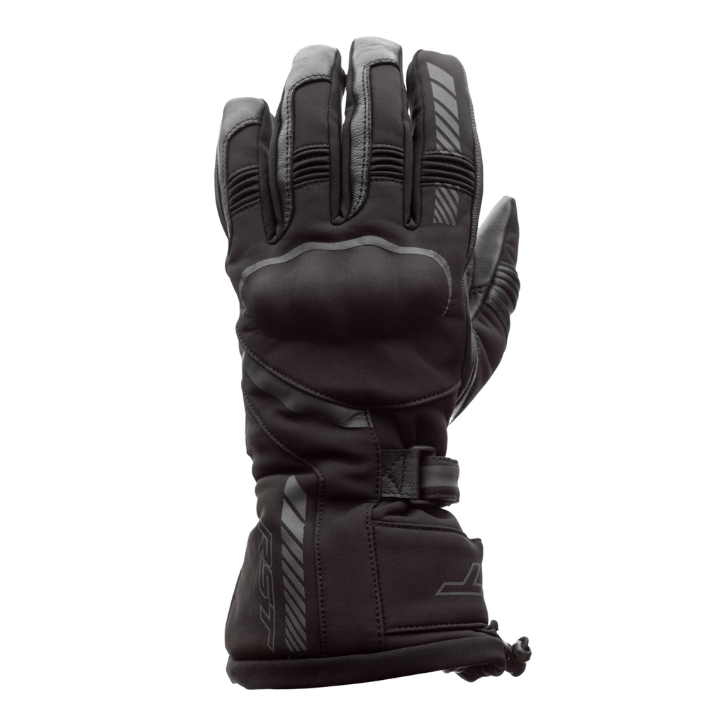 RST Atlas CE Mens Waterproof Motorcycle Motorbike Textile Leather Winter Gloves