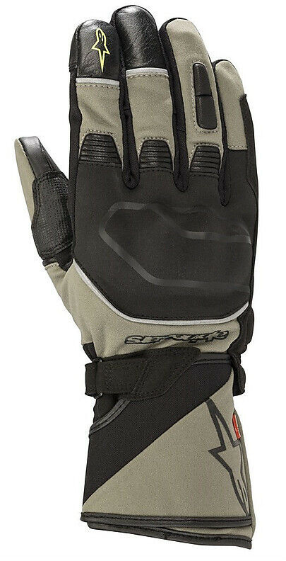 Alpinestars Andes Touring Outdry Waterproof Motorcycle Motorbike Gloves Green