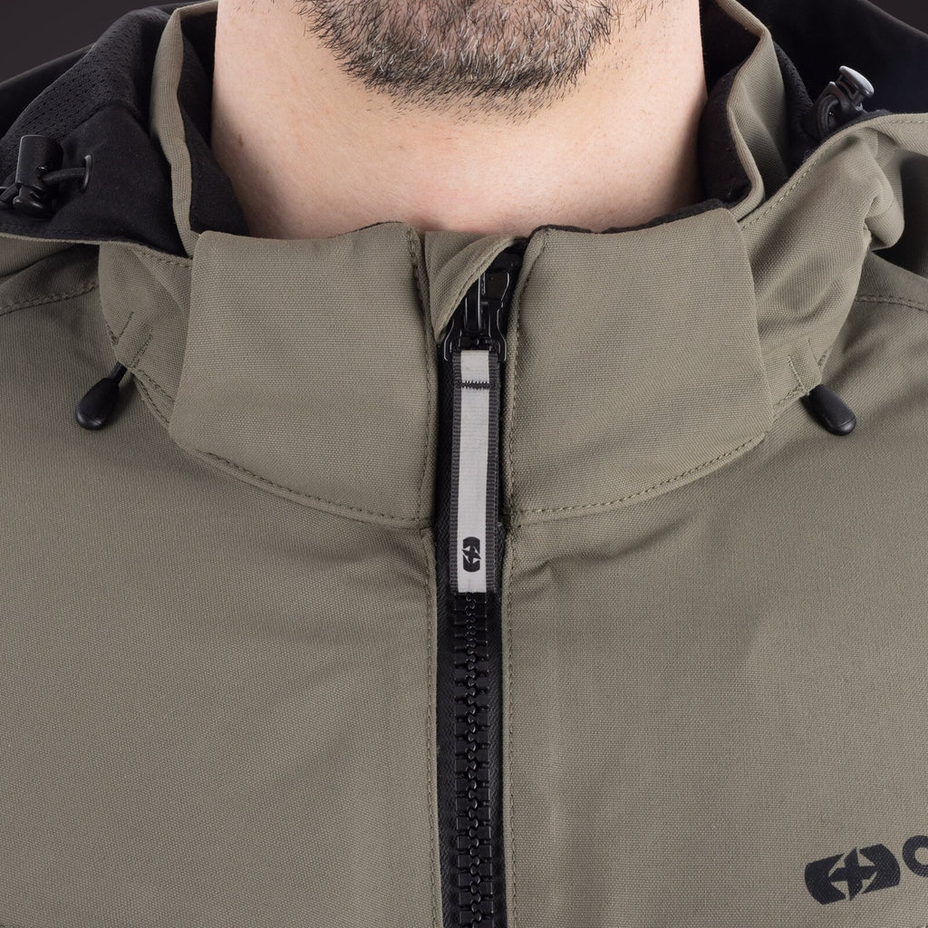 Oxford Mondial Street Dry2Dry Laminate CEAA Motorcycle Motorbike Jacket - Khaki