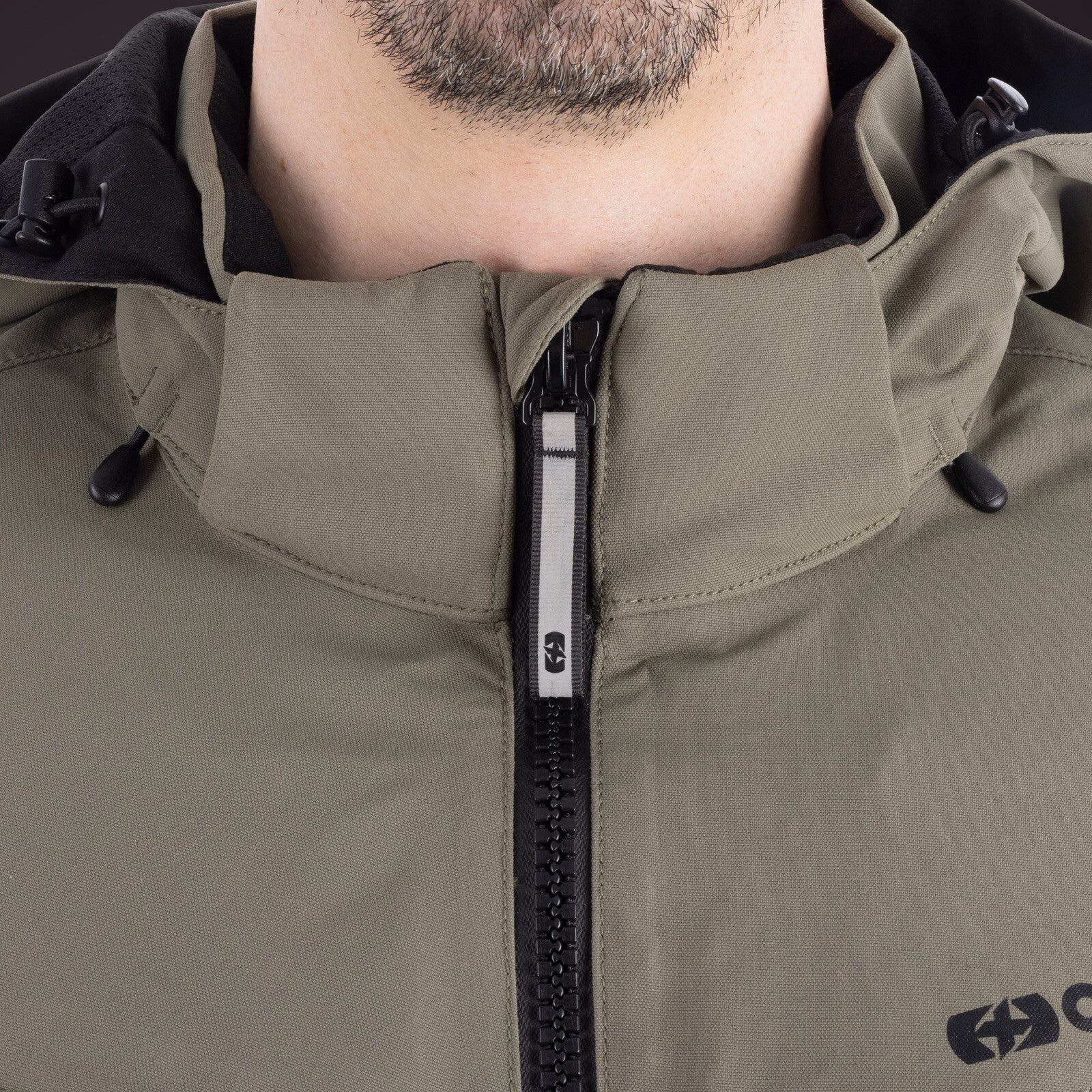 Oxford Mondial Street Dry2Dry Laminate CEAA Motorcycle Motorbike Jacket - Khaki