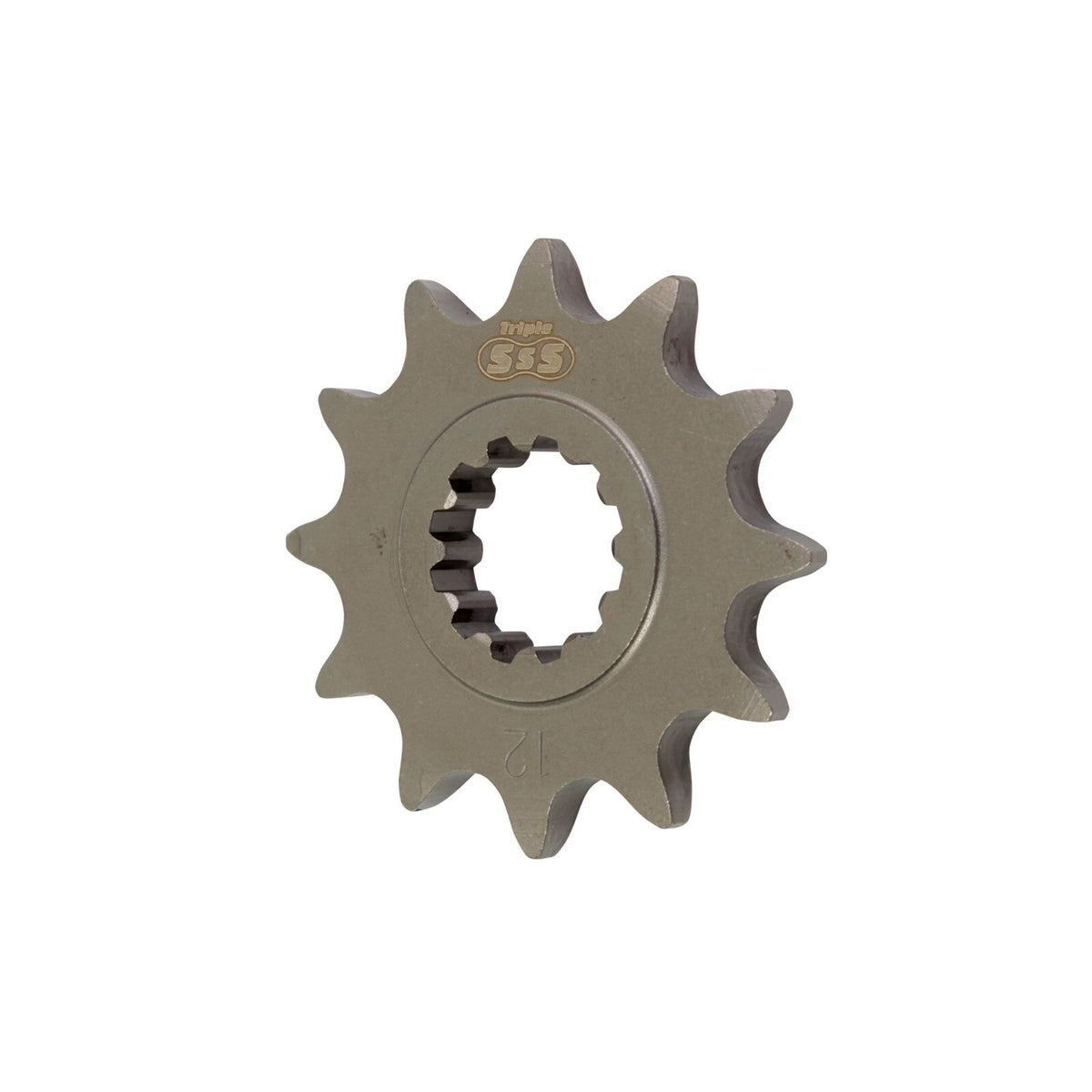 Triple S 1120-12 Steel Front Sprocket for Aprilia RS50 1999 to 2005