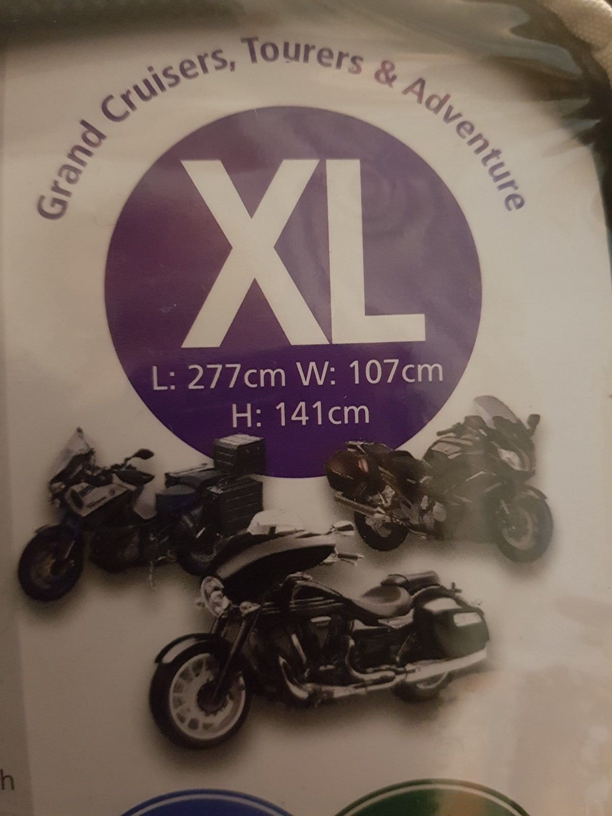 Oxford Rainex Deluxe Cover CV504 Extra Large XL Motorbike Motorcycle Cover