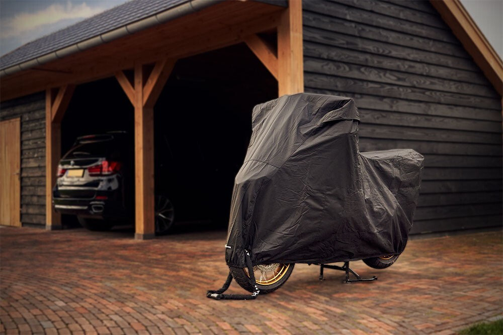 DS Covers Alfa Motorcycle Lined Licence Window Weatherproof Cover 1.75-2m - M