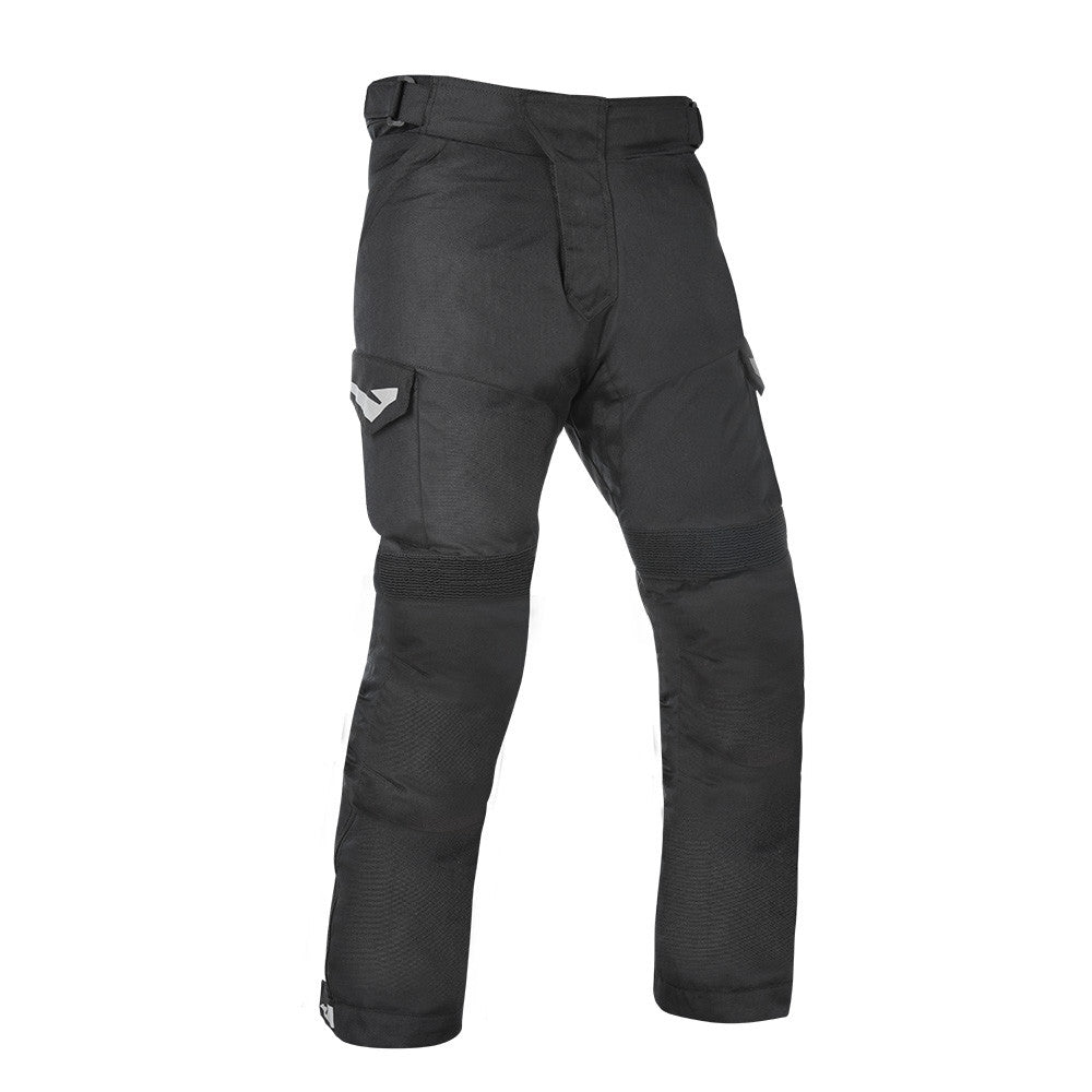 Oxford Quebec 1.0 Motorcycle Motorbike Textile CE Pants Regular Leg Tech Black