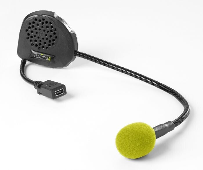 Twiins D1VA Bluetooth Motorcycle Helmet Kit - Single Earpiece / Phone / GPS / HF