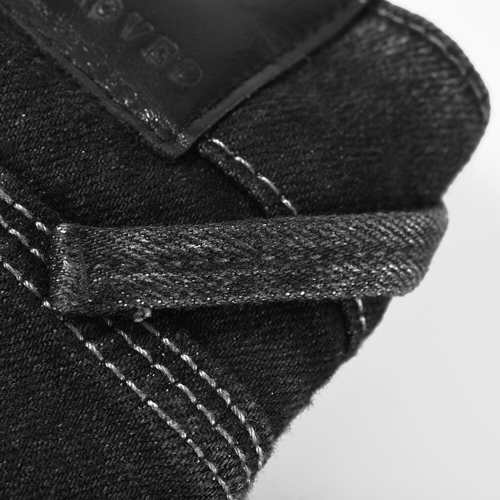 Oxford Original Approved AA Motorcycle Motorbike Jeans Black Slim Fit Reg Leg