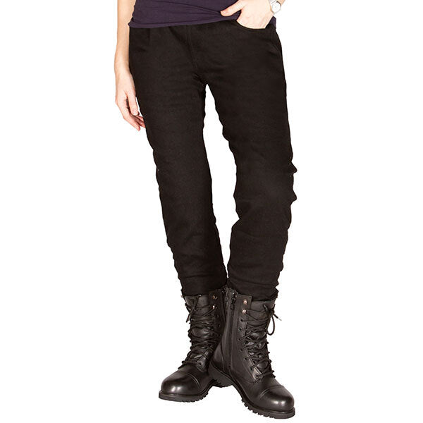 Merlin Riley Ladies Motorcycle Motorbike CE AA Aramid Lined Leggings Black