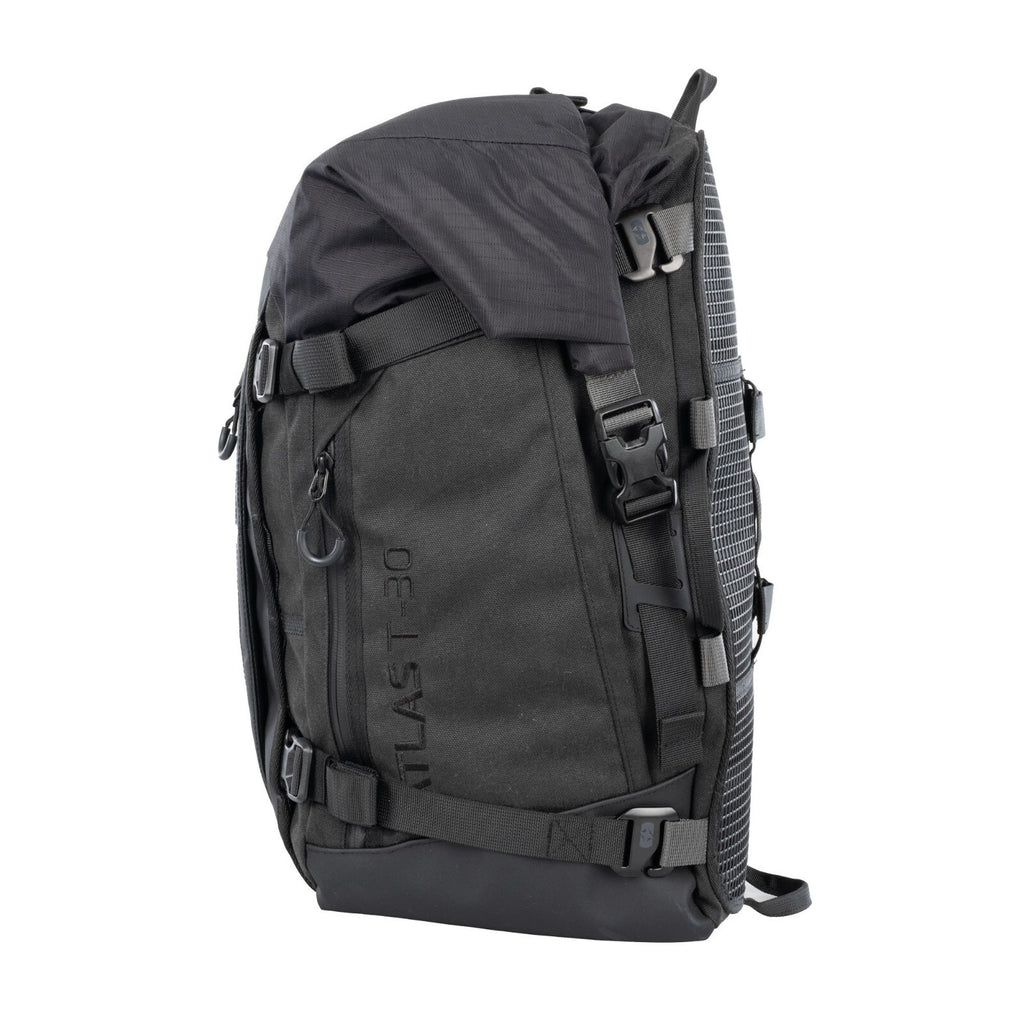 Oxford Atlas T-30 Advanced Motorcycle Motorbike Tourpack Black - OL00201