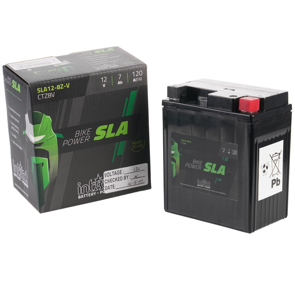 intAct YTZ8V Sealed Activated SLA Bike-Power Motorcycle Motorbike Battery PCX