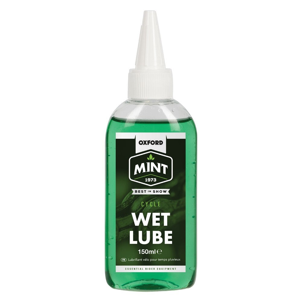 Oxford Mint Cycle Drive Chain Wet Lube Bike Chain Lubricants 150ml