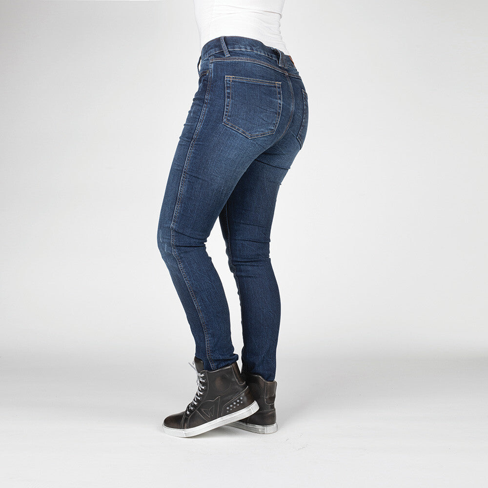 Bull-it Ladies Tactical SP75 Icona Blue Slim Covec Motorcycle Motorbike Jeans