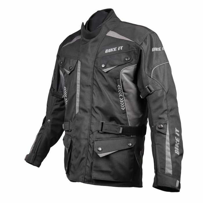 Bike It Burhou All-Season Waterproof CE AA Motorcycle Motorbike Adventure Jacket