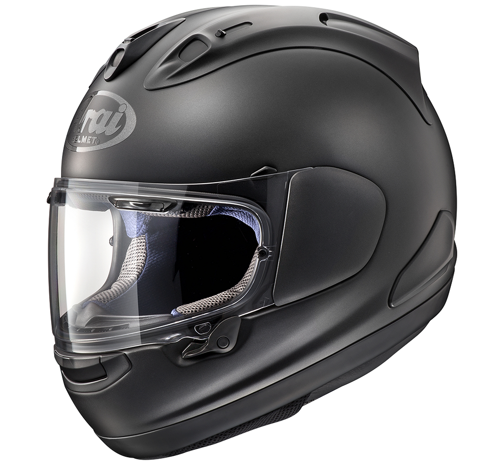 Arai RX-7V Evo Solid ECE2206 Full Face Motorcycle Motorbike Helmet Frost Black