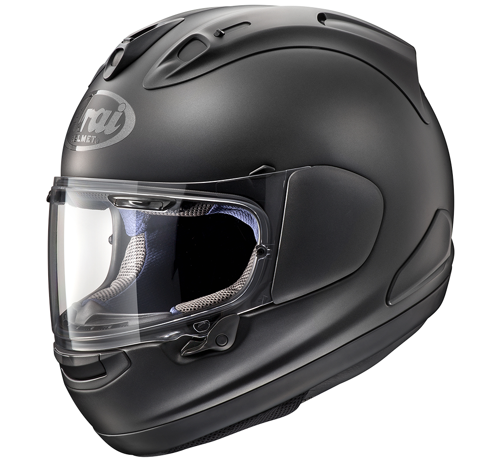 Arai RX-7V Evo Solid ECE2206 Full Face Motorcycle Motorbike Helmet Frost Black