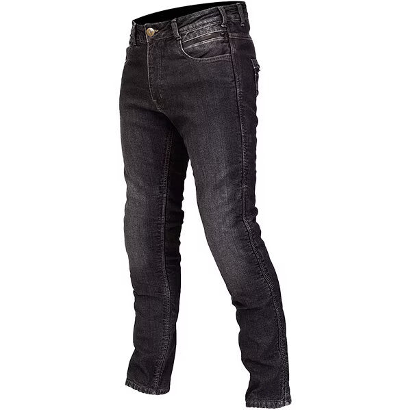 Route One Ladies Womans Macy Waterproof CE Motorcycle Motorbike Jean - Black