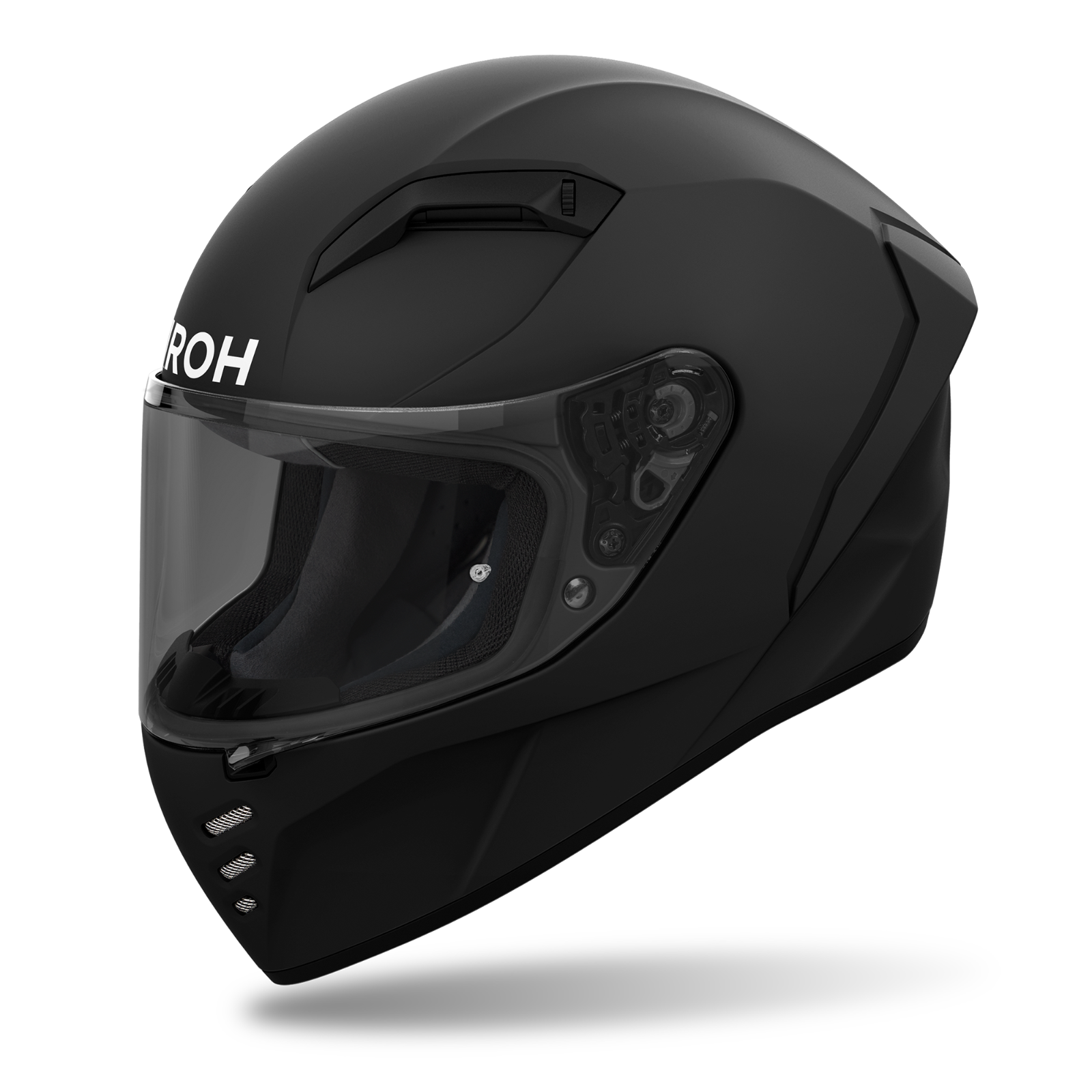 Airoh Connor ECE2206 Full Face Motorcycle Motorbike Helmet - Matt Black