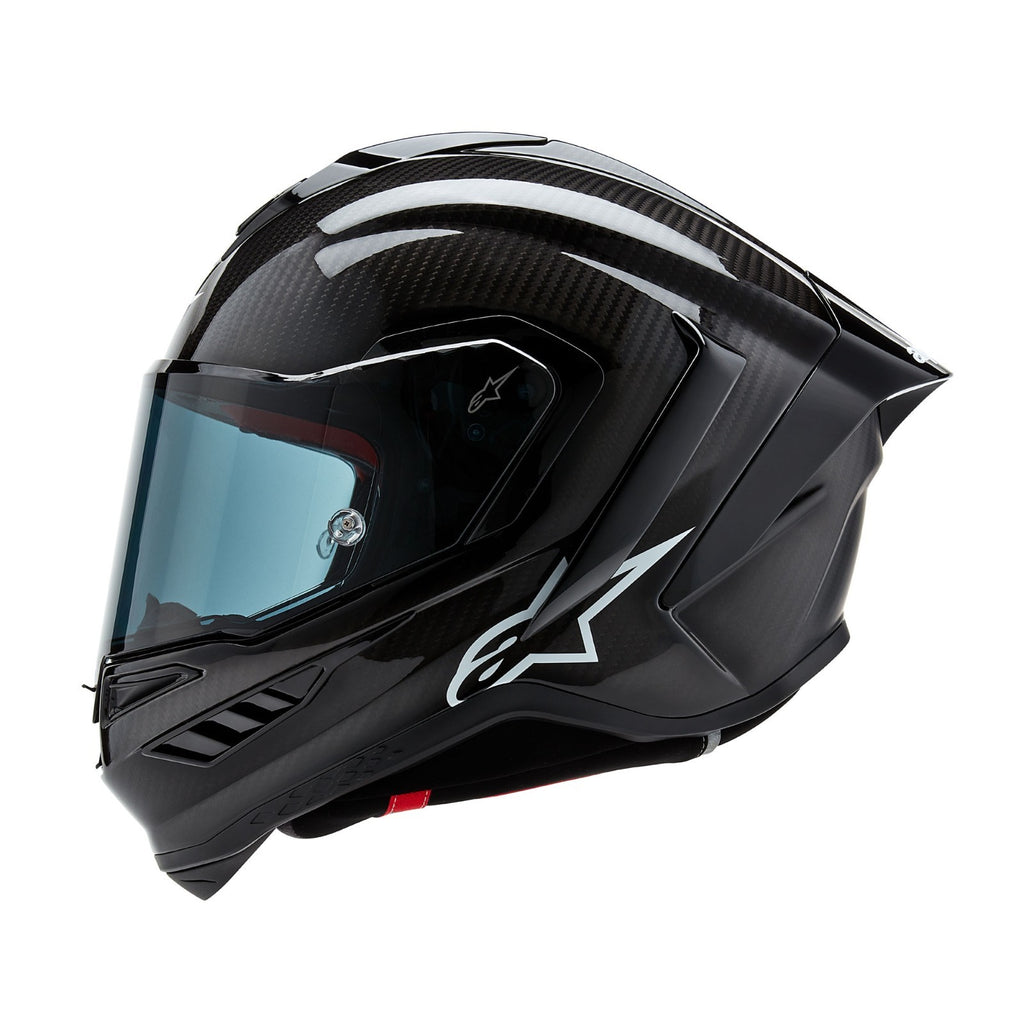 Alpinestars Supertech R10 Solid Carbon Fiber FIM Motorcycle Motorbike Helmet