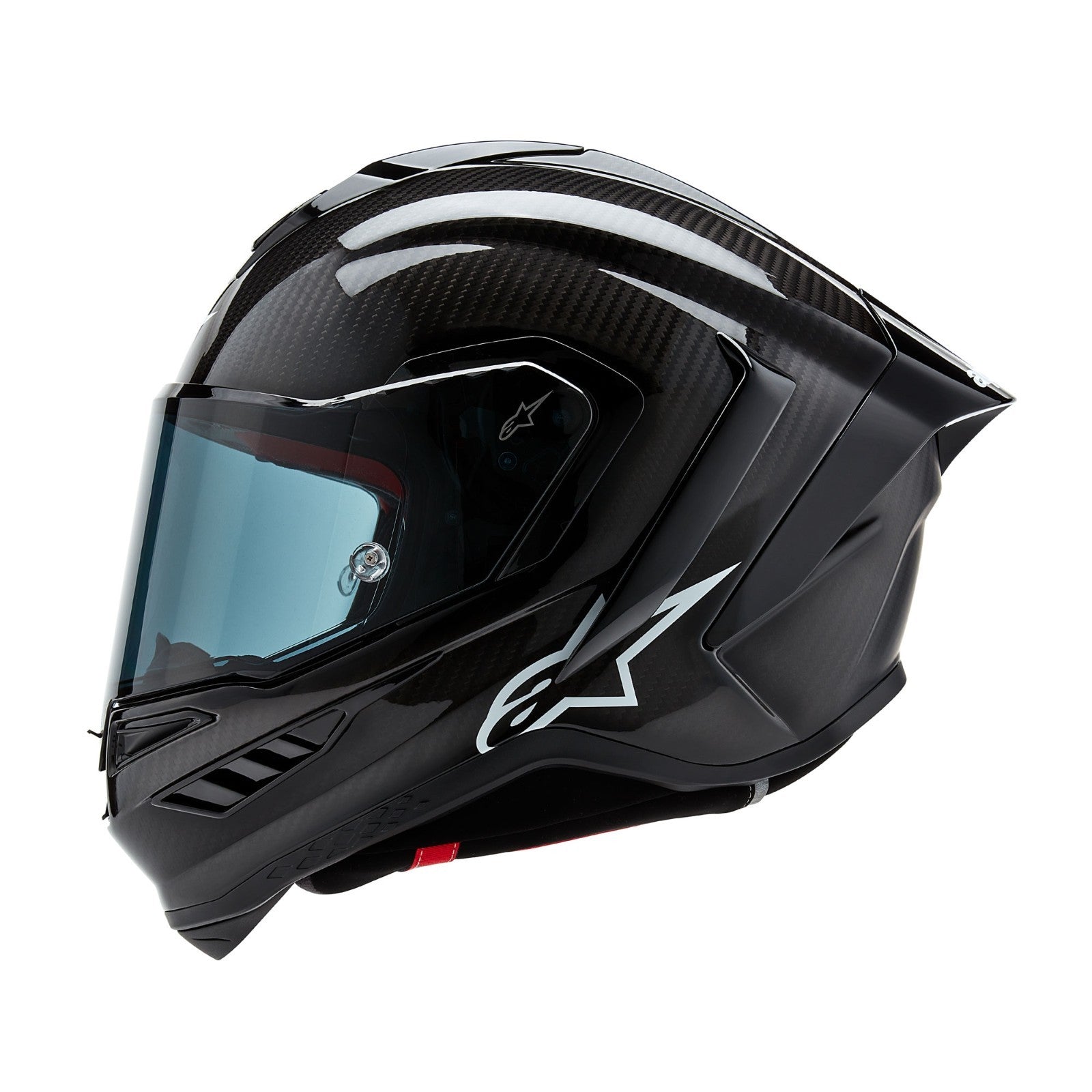 Alpinestars Supertech R10 Solid Carbon Fiber FIM Motorcycle Motorbike Helmet