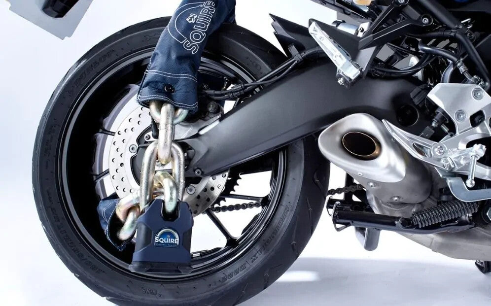 Motorcycle Bicycle Squire Leviathan 22mm Chain SS80CS inc. Sold Secure - Diamond