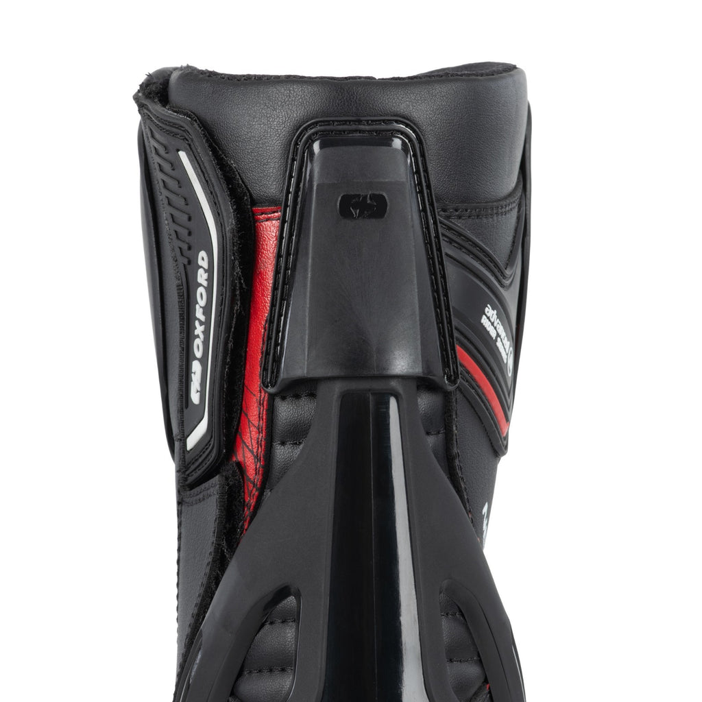 Oxford Nexus 1.0 Air CE Level 2 Vented Sports Motorcycle Motorbike Boots Blk Red