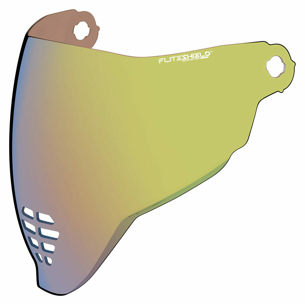Icon Airflite Fliteshield Genuine Replacement Anti-fog Visor RST Gold Iridium