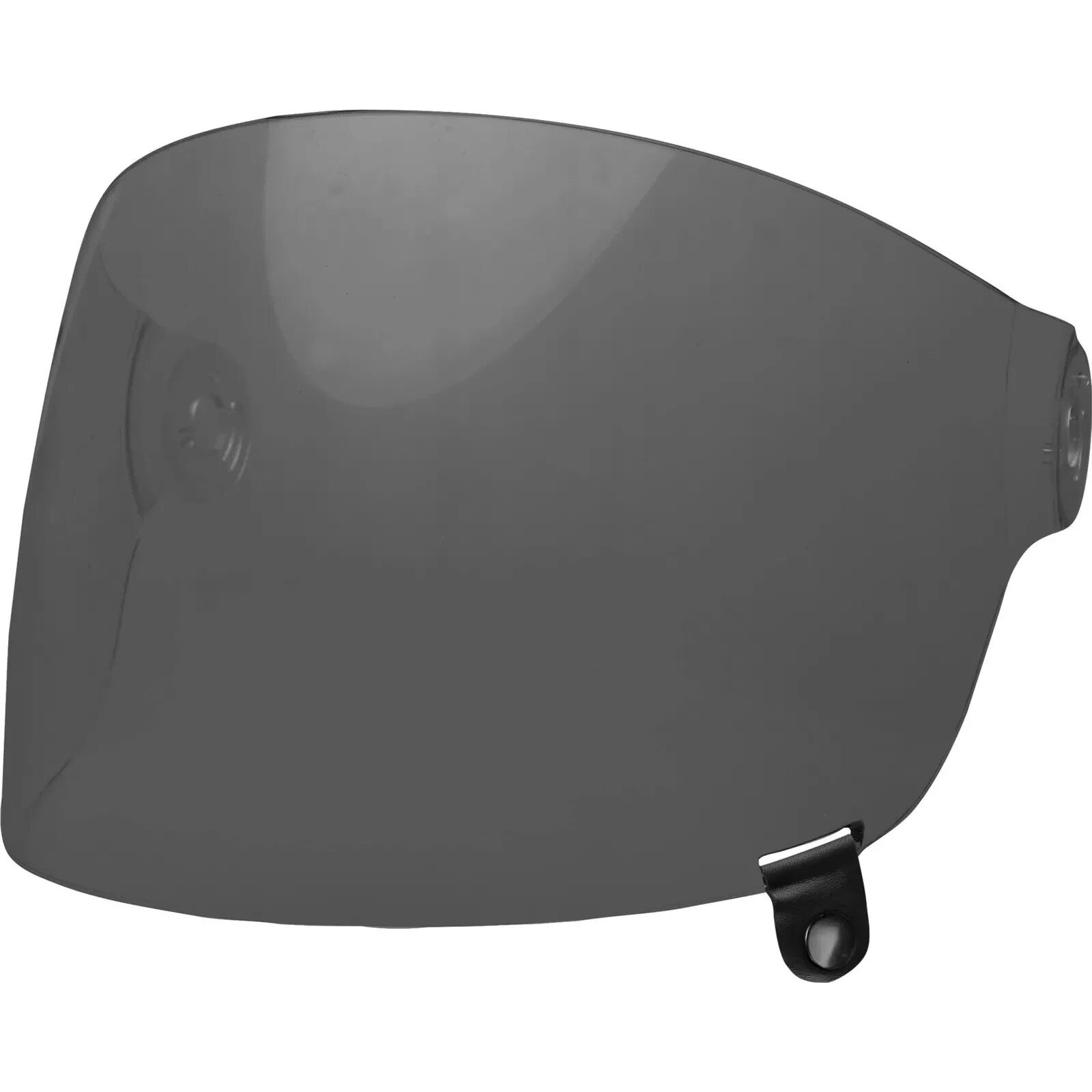 Bell Bullitt Flat Smoke Visor, Black Tab - P401-FS-JH Motorcycle Helmet Visor
