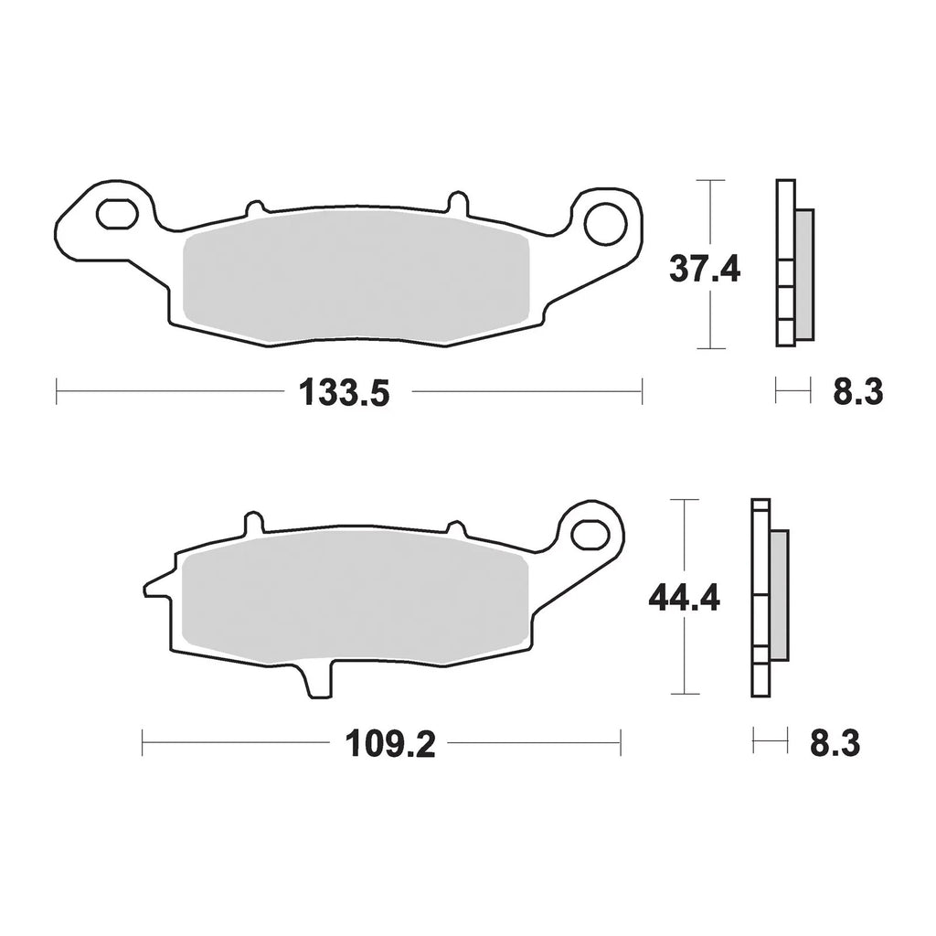 Armstrong Brake Pads - APR304SF - FA231/259 - PAD320221