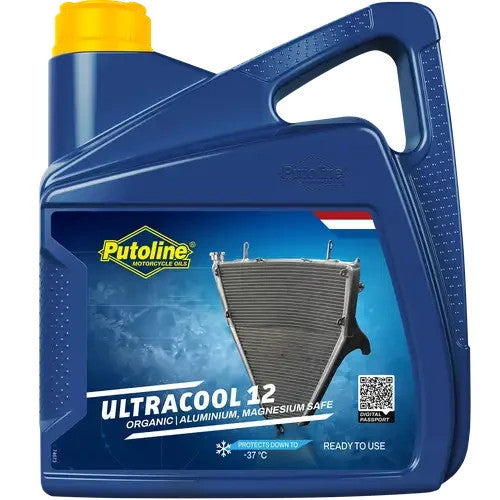 Putoline Ultracool 12 Motorcycle Motorbike Magnesium Safe Coolant Antifreeze 4L