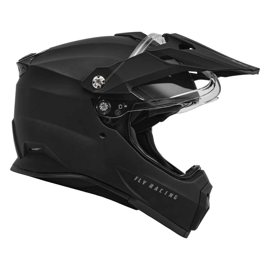 Fly Racing Trekker Pulse Dual Sport Adventure Motorcycle Bike Helmet Matt Black