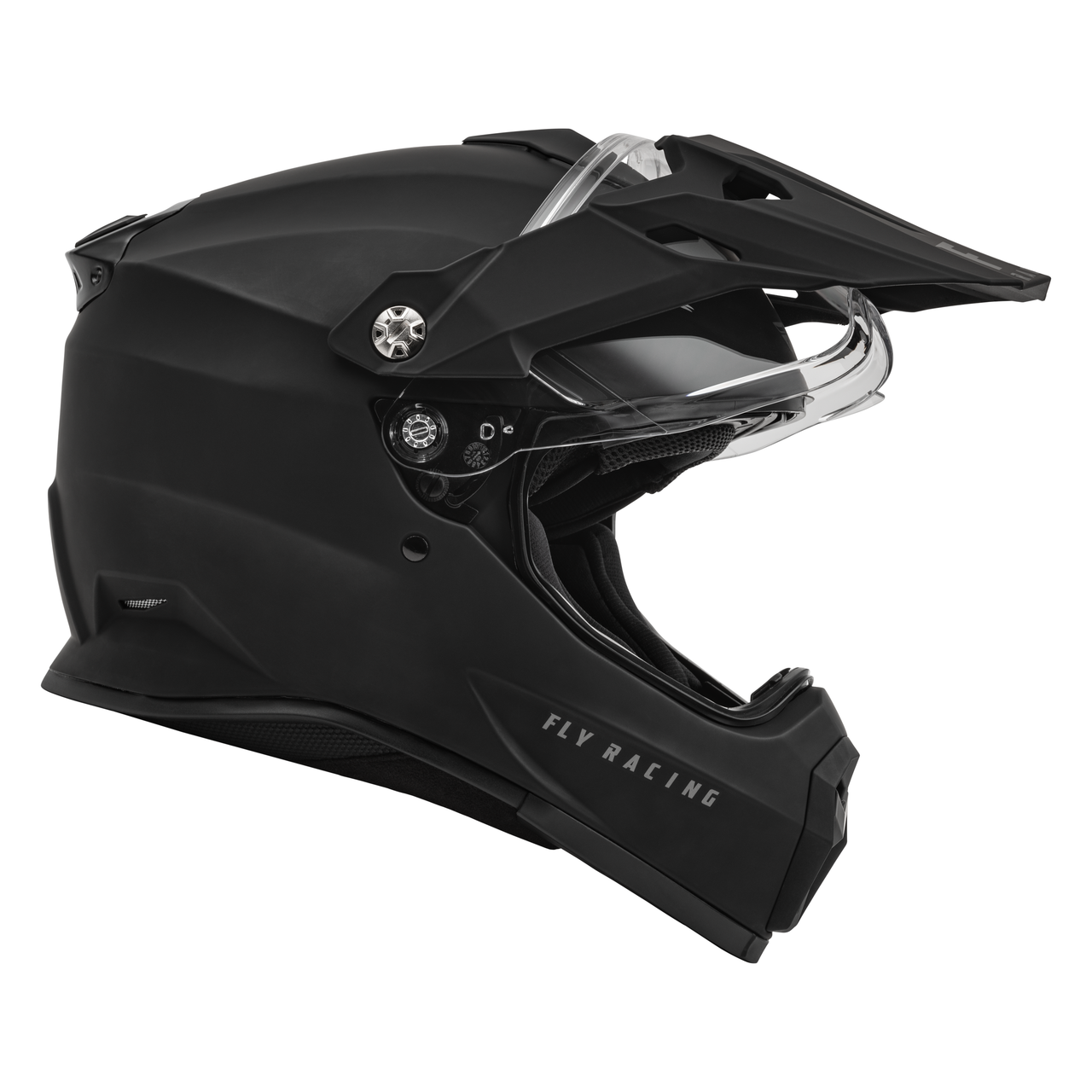 Fly Racing Trekker Pulse Dual Sport Adventure Motorcycle Bike Helmet Matt Black