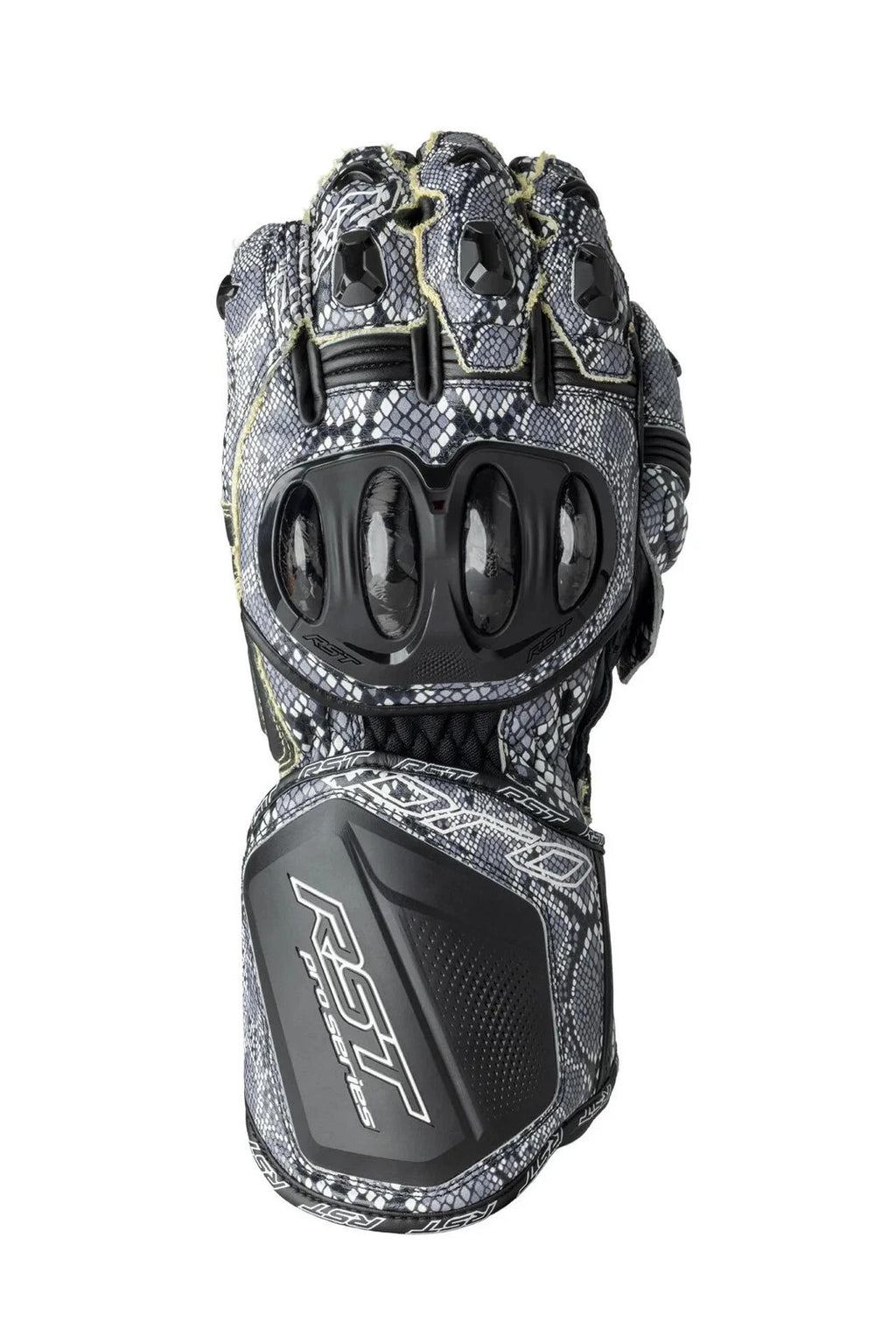 RST Pro Series GP D3O Kangaroo Leather Sports Motorcycle Limited Snake Skin