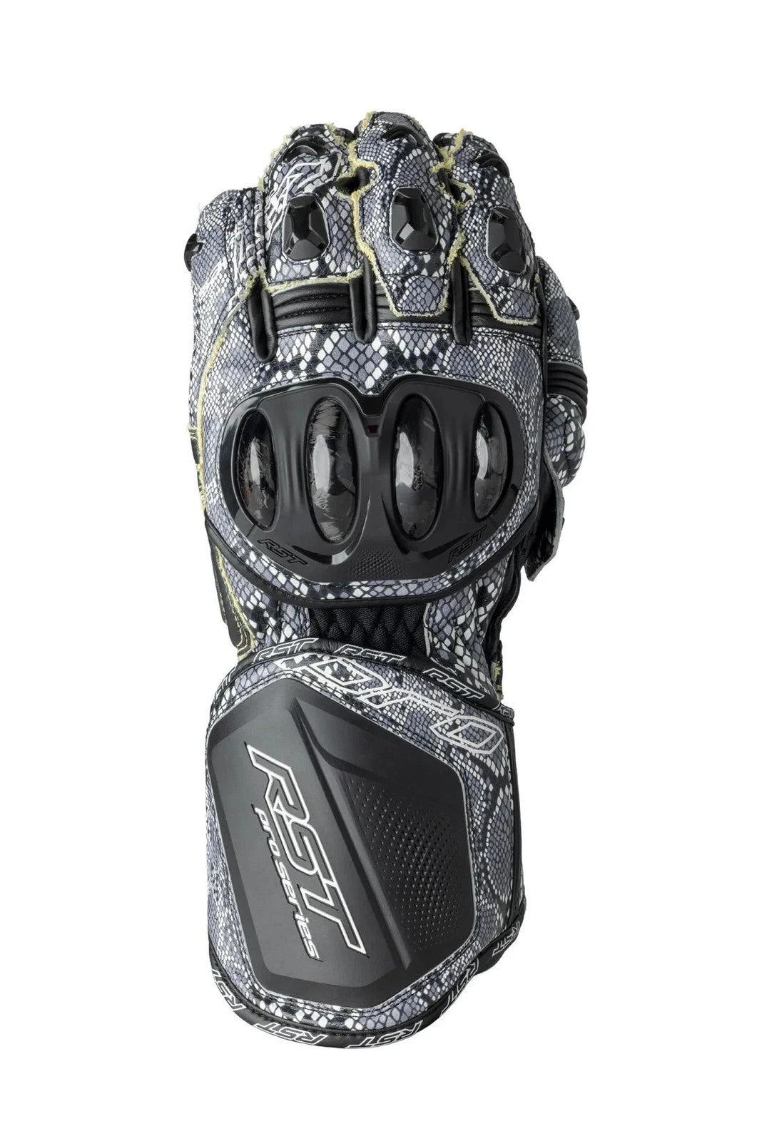 RST Pro Series GP D3O Kangaroo Leather Sports Motorcycle Limited Snake Skin