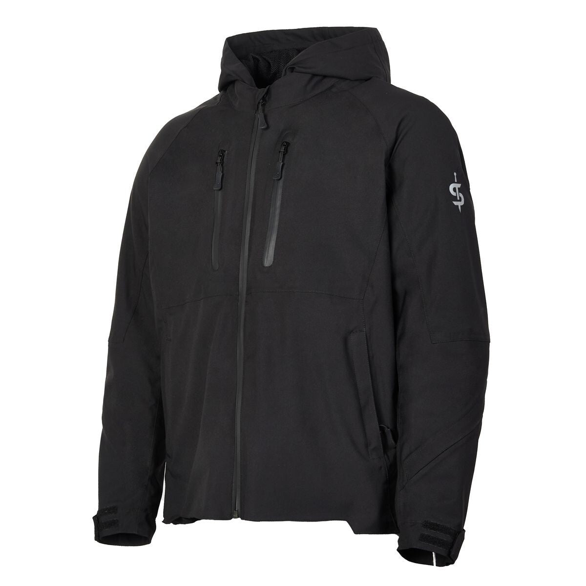 Spada Joe CE Armoured Waterproof Motorcycle Motorbike Softshell Jacket Black