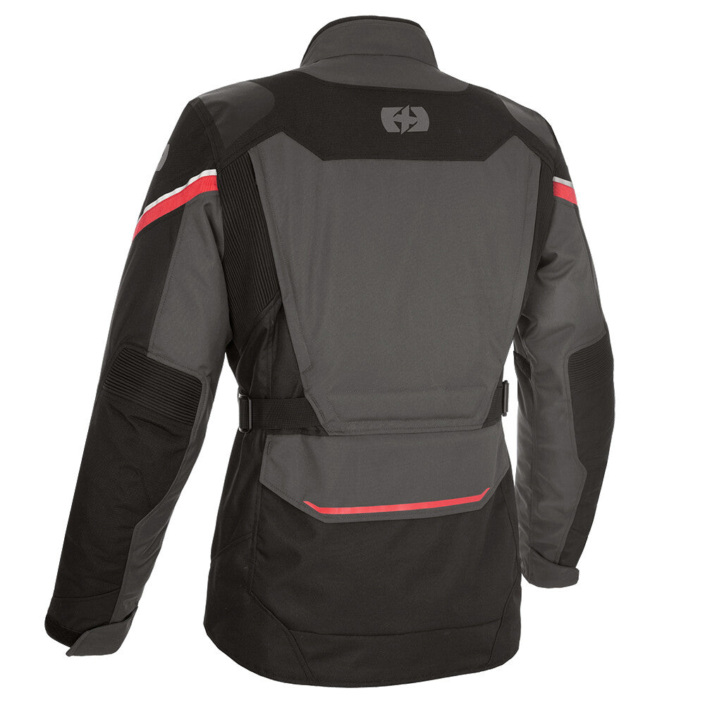 Oxford Montreal 4.0 Motorcycle Motorbike Dry2Dry Jacket Black Grey & Red