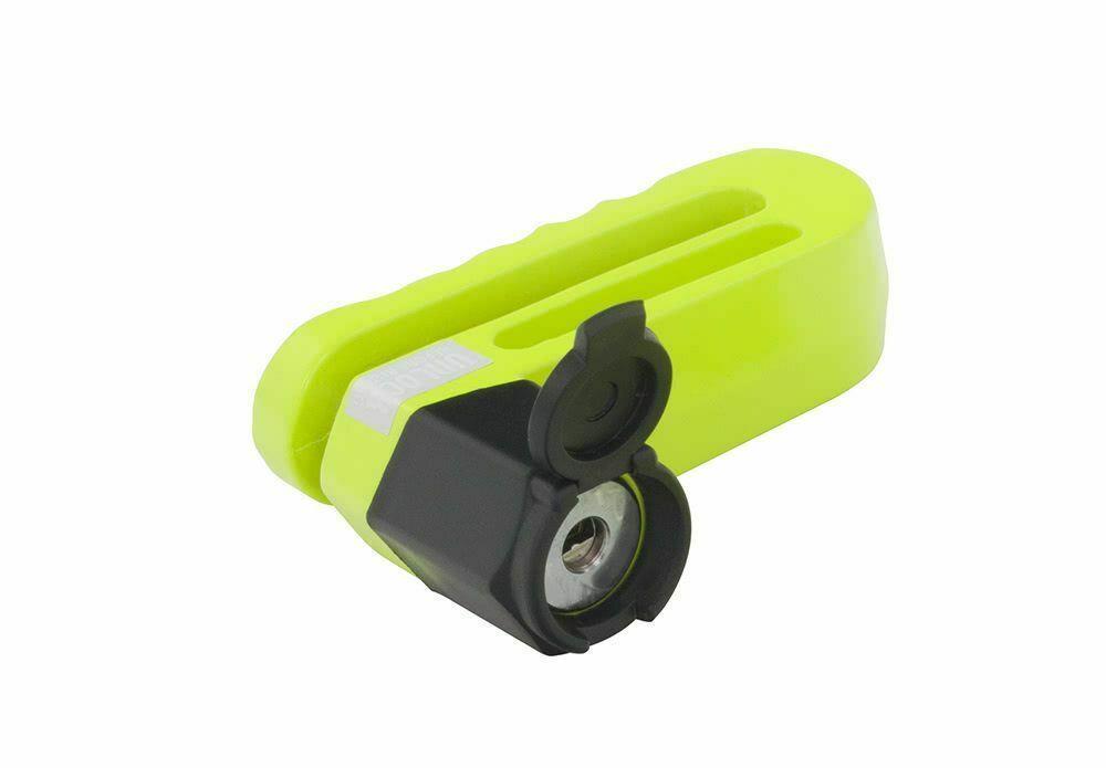 Mammoth Security Yellow Motorcycle Motorbike Brake Disc Lock With 10mm Pin