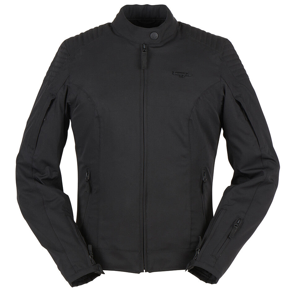 Furygan Ladies Classic All Seasons Motorcycle Textile Jacket Jody - Black