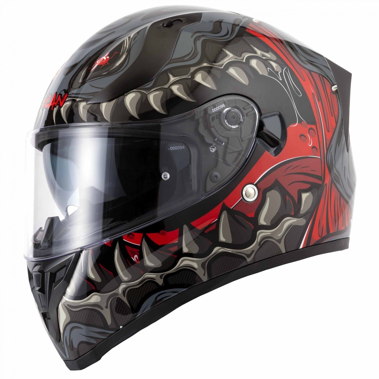 VCAN H128 Full Face Titan Grey ACU Gold ECE 2206 Motorcycle Motorbike Helmet