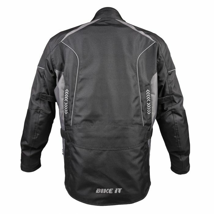 Bike It Burhou All-Season Waterproof CE AA Motorcycle Motorbike Adventure Jacket