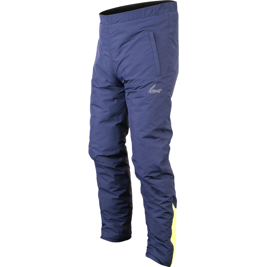 Weise Tempest Waterproof Motorcycle Motorbike Over Trousers Pants Blue Yellow